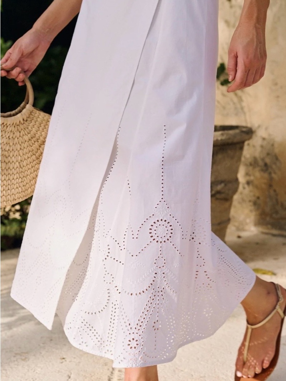 Julia Amory Park Avenue Skirt Eyelet NWT - Picture 3 of 3